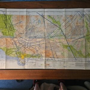 Vintage Aviation Map